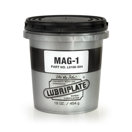 Lubriplate Mag-1, 12/16 Oz Tubs, Heavy Duty, White Lithium For Extreme Low Temperature To -60 Degrees F. L0189-004